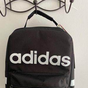 Black adidas lunch bag